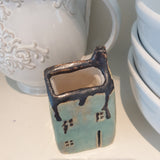 Tiny Ceramic House Vase