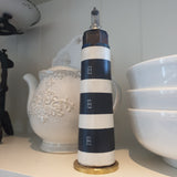 Tiny Wooden Lighthouse made from upcycled bedleg