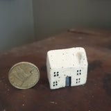 Tiny Handcrafted Ceramic House for Printer's Tray