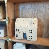 Tiny Handcrafted Ceramic House for Printer's Tray