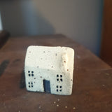 Tiny Handcrafted Ceramic House for Printer's Tray