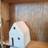 Tiny Handcrafted Ceramic House for Printer's Tray