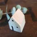 Tiny Handcrafted Ceramic House for Printer's Tray