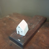 Tiny Handcrafted Ceramic House for Printer's Tray