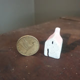 Tiny Handcrafted Ceramic House for Printer's Tray