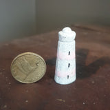 Tiny Handcrafted Ceramic House for Printer's Tray