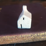 Tiny Handcrafted Ceramic House for Printer's Tray