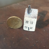 Tiny Handcrafted Ceramic House for Printer's Tray