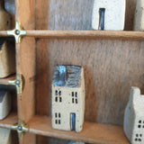 Tiny Handcrafted Ceramic House for Printer's Tray