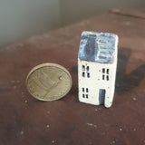 Tiny Handcrafted Ceramic House for Printer's Tray