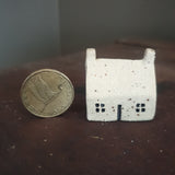 Tiny Handcrafted Ceramic House for Printer's Tray