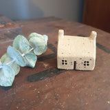 Tiny Handcrafted Ceramic House for Printer's Tray