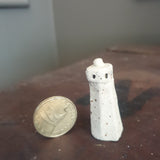 Tiny Handcrafted Ceramic House for Printer's Tray