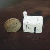 Tiny Handcrafted Ceramic House for Printer's Tray