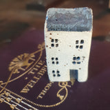 Tiny Handcrafted Ceramic House for Printer's Tray