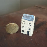 Tiny Handcrafted Ceramic House for Printer's Tray