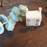 Tiny Handcrafted Ceramic House for Printer's Tray