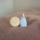 Tiny Handcrafted Ceramic House for Printer's Tray