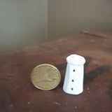 Tiny Handcrafted Ceramic House for Printer's Tray