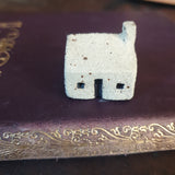 Tiny Handcrafted Ceramic House for Printer's Tray