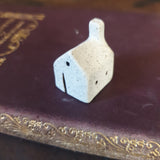 Tiny Handcrafted Ceramic House for Printer's Tray