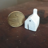 Tiny Handcrafted Ceramic House for Printer's Tray