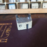 Tiny Handcrafted Ceramic House for Printer's Tray