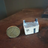 Tiny Handcrafted Ceramic House for Printer's Tray