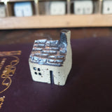 Tiny Handcrafted Ceramic House for Printer's Tray