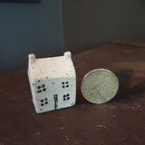 Tiny Handcrafted Ceramic House for Printer's Tray