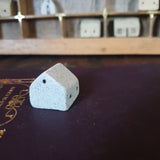 Tiny Handcrafted Ceramic House for Printer's Tray