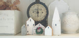 Tiny Christmas Houses - Beehives and old Rimu