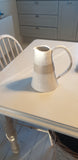 White speckled clay Ceramic Jug