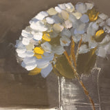 Framed Acrylic on Canvas - Autumn  Hydrangea Bloom