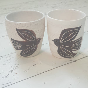 Birdie Coffee cups - Set of 2