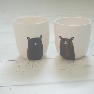 Bear Coffee cups - Set of 2