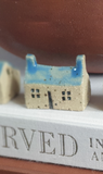 Tiny Handcrafted Ceramic House for Printer's Tray