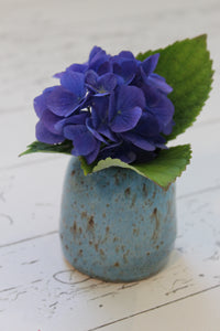 Sky Blue Bud Vase